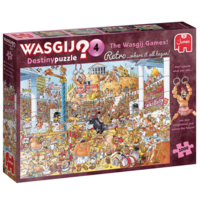 thumb-Wasgij Destiny Retro 4 - The Wasgij Games! - puzzle of 1000 pieces-5