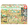 Educa Le jardin des délices - puzzle de 2000 pièces