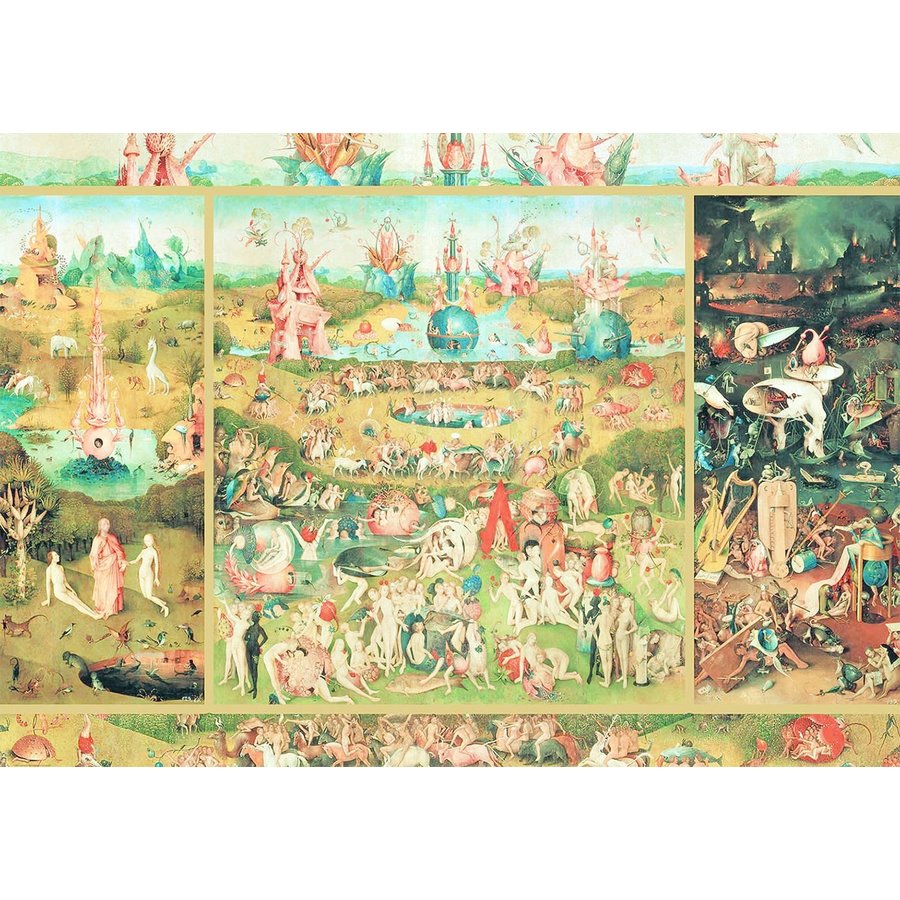 Le jardin des délices - puzzle de 2000 pièces-2