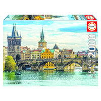 thumb-View of Prague - jigsaw puzzle of 2000 pieces-1