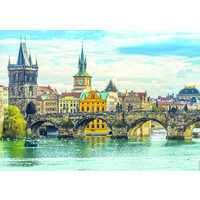 thumb-View of Prague - jigsaw puzzle of 2000 pieces-2