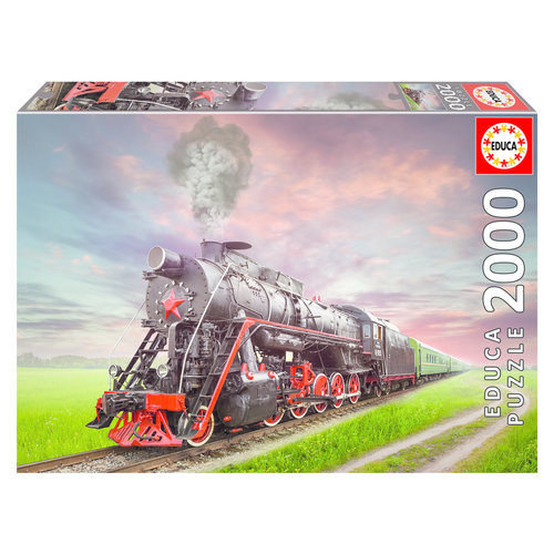  Educa Steam Train - 2000 pieces 