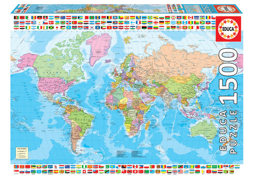 Educa 1000 Wonders of the World - puzzle of 1000 pieces