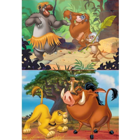 thumb-Disney - Leeuwenkoning - Jungleboek - 2 x 20 stukjes-2