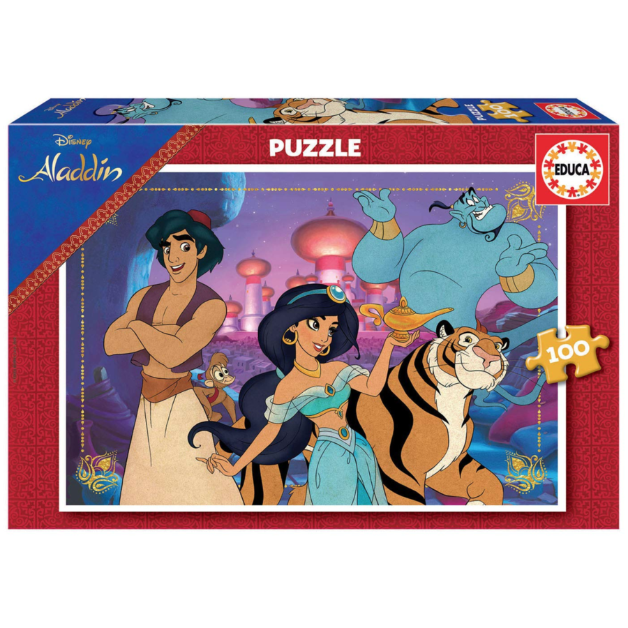 Aladdin  - puzzel van 100 stukjes-1