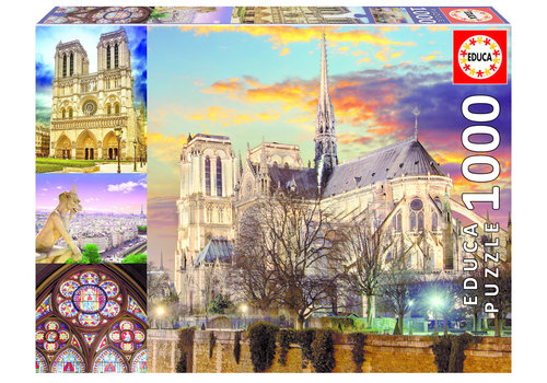 Educa Notre Dame collage - 1000 pieces 