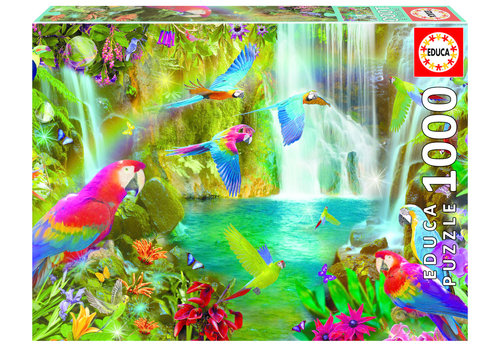  Educa Tropical parrots - 1000 pieces 