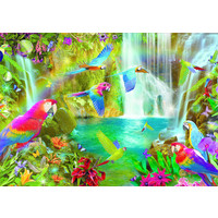 thumb-Tropical parrots - 1000 pieces-2