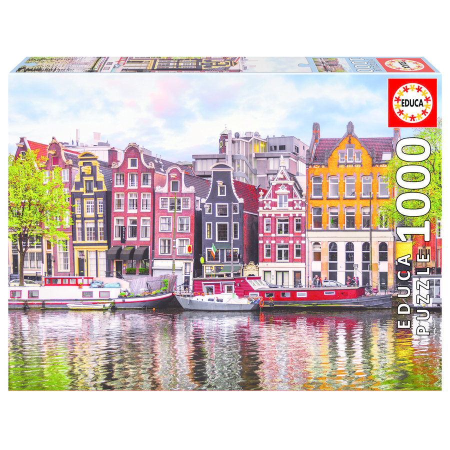 Dancing Houses in Amsterdam - 1000 pieces-1