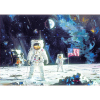 thumb-First men on the moon - 1000 pieces-2