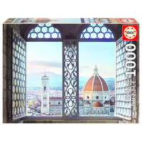 thumb-Vue sur Florence - 1000 pièces-1