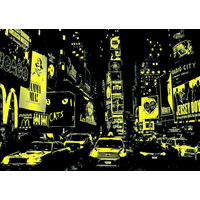 thumb-Times Square - Glow in the Dark - puzzle 1000 pieces-2