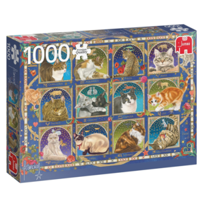 Puzzle 500 Pieces - Chien Faisant La Sieste Dans Un Hamac - Collection  Educa Animaux