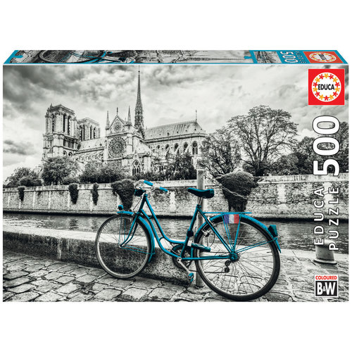  Educa Bicyclette près de Notre Dame - 500 pièces 