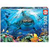 Educa Great White Shark - 500 pieces  -  jigsaw puzzle of 500 pieces