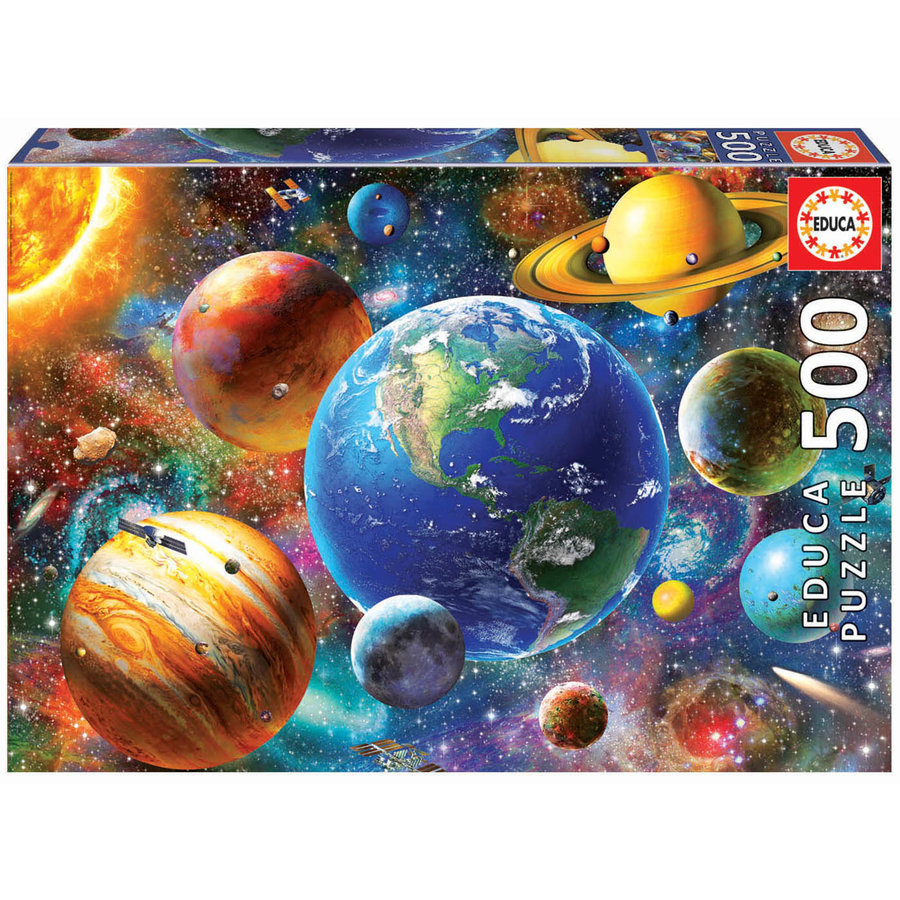 Système Solaire - puzzle de 500 pièces-1