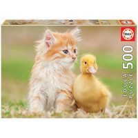 thumb-Adorable Friends - 500 pieces -  jigsaw puzzle of 500 pieces-1