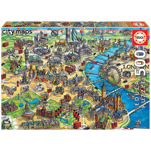  Educa London Map - 500 pieces 