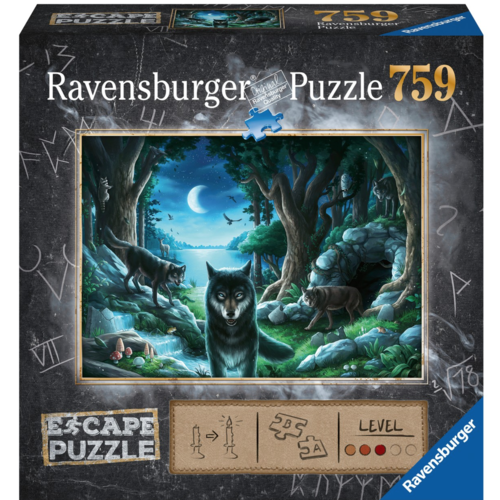  Ravensburger Escape Puzzel 7: De vloek van de wolven - 759 stukjes 