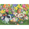 Cobble Hill Easter Bunnies - puzzle of 500 pieces