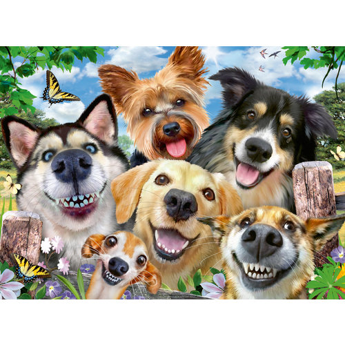  Ravensburger Dogs selfie  - 500 pieces 
