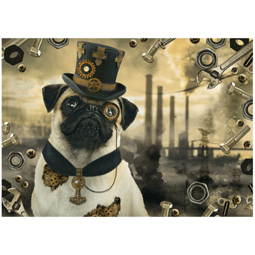  Schmidt Steampunk Hond - 1000 stukjes 