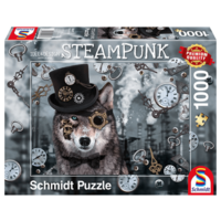 thumb-Steampunk Wolf - puzzel van 1000 stukjes-2