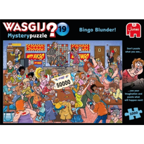  Jumbo Wasgij Mystery 19 - Bingo Blunder! - 1000 pieces 