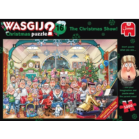 Wasgij Christmas 16 - The Christmas Show! - 2 jigsaw puzzles of 1000 pieces