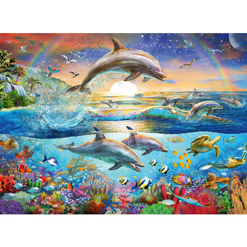  Ravensburger Le paradis des dauphins  - 300 pièces 