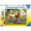 Ravensburger Wilde paarden bij de rivier  - 300 stukjes