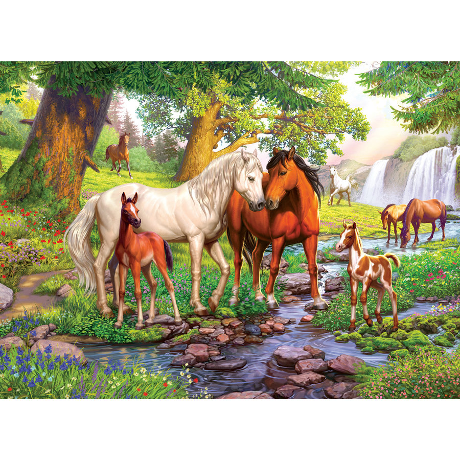 Wild horses by the river - 300 pieces-2