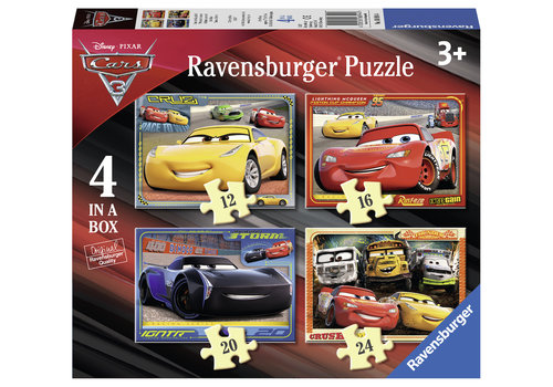  Ravensburger Disney Cars - 12+16 +20 +24 pieces 