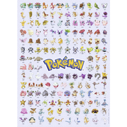  Ravensburger Pokemon - 500 pieces 