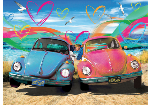  Eurographics Puzzles Beetle Love - 1000 pieces 