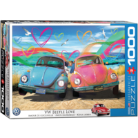 thumb-Amour de Coccinelle - puzzle de 1000 pièces-2