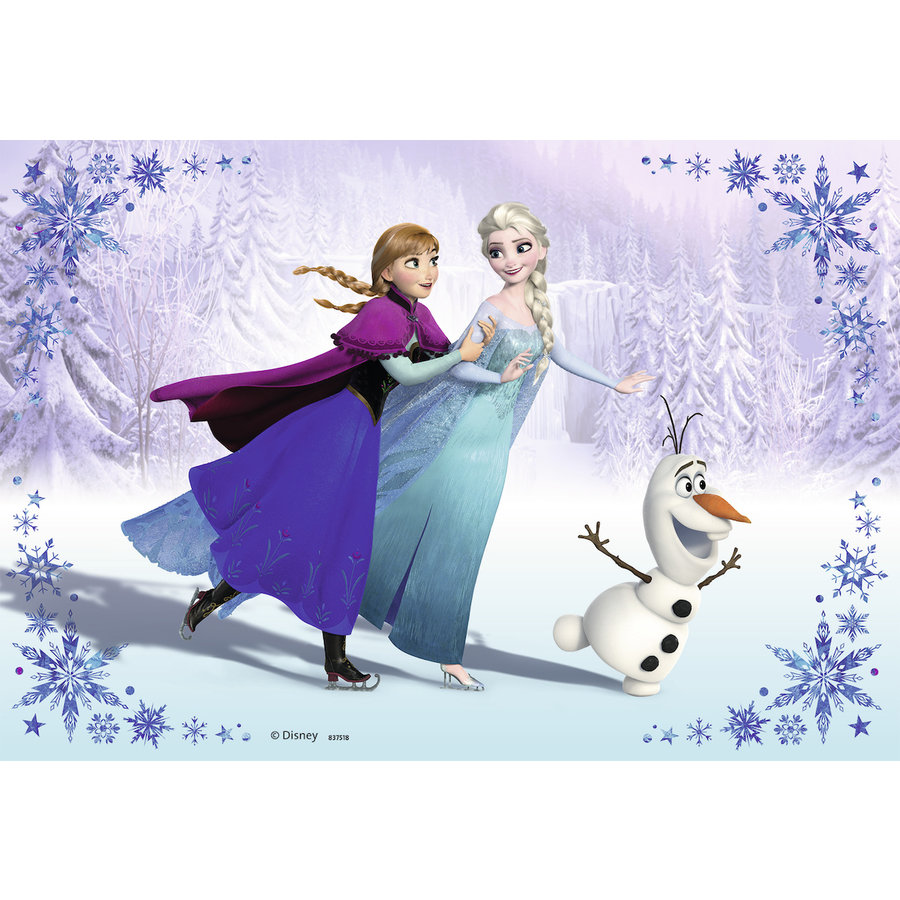 Frozen - 2 puzzles of 24 pieces-3