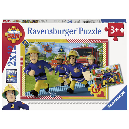  Ravensburger Sam et ses équipe - 2 x 12 pièces 