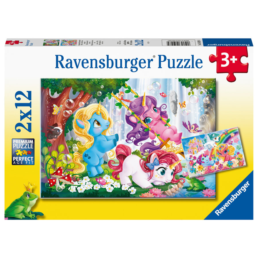 My Little Pony - 2 puzzles of 12 pieces-1