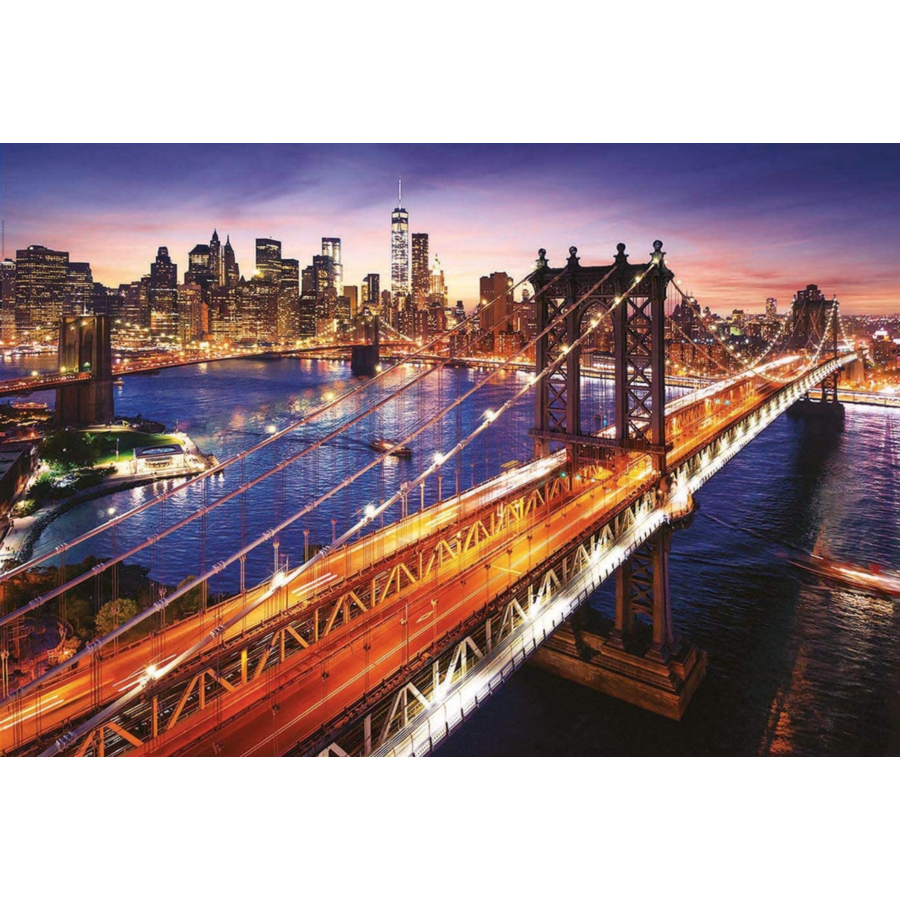 Manhattan in New York - jigsaw puzzle of 3000 pieces-2