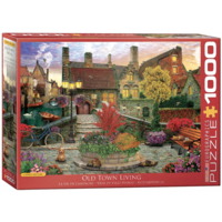 Old Town Living - 1000 pieces - jigsaw puzzle