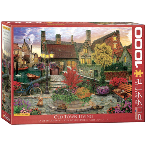  Eurographics Puzzles Old Town Living - 1000 pieces 