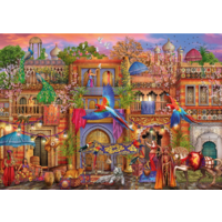 thumb-Arabian Street - puzzle of 1000 pieces-1