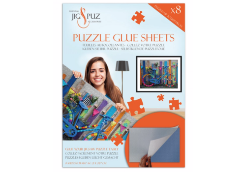  Jig and Puz Puzzle Glue Sheets for 1000 pieces 