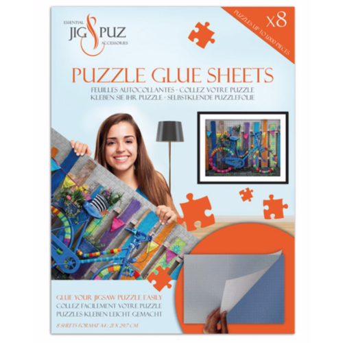  Jig and Puz Puzzle Glue Sheets for 1000 pieces 