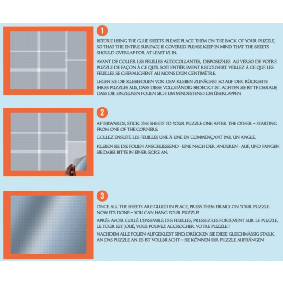 Puzzle Glue Sheets for 2000 pieces-3
