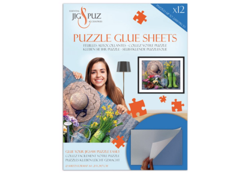  Jig and Puz Puzzle Glue Sheets for 2000 pieces 