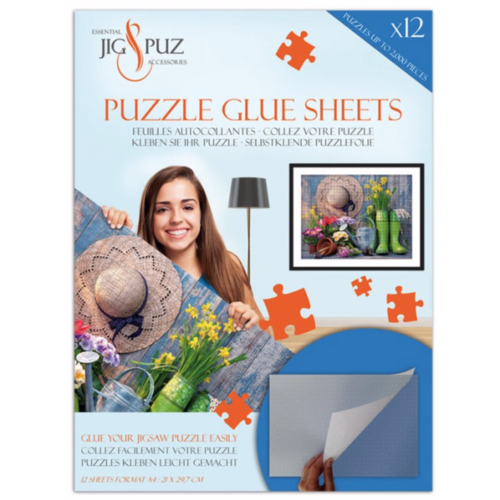  Jig and Puz Puzzle Glue Sheets for 2000 pieces 