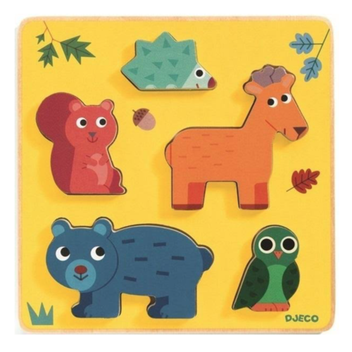  Djeco Animals from the woods - 5 pieces 