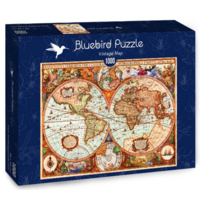 thumb-Antieke wereldkaart - puzzel van 1000 stukjes-2